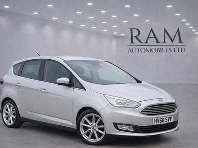 Used Ford C-MAX Titanium 120 HP (88 kW) 2018 Silver MPV