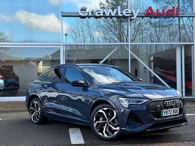 Used Audi e-tron Black Edition 230 kW (313 HP) 2022 Blue SUV