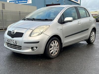 Used Toyota Yaris T3 88 HP (64 kW) 2008 Silver Hatchback