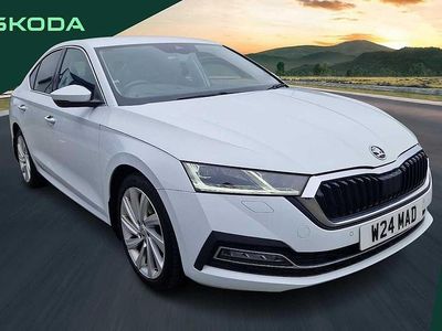 Used Skoda Octavia SE L First Edition 115 HP (84 kW) 2020 Moon white metallic Hatchback