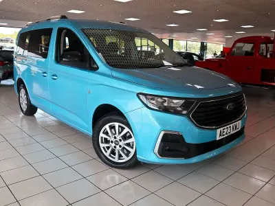 Used Ford Grand Tourneo Connect Titanium 122 HP (89 kW) 2023 Boundless blue MPV