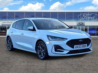 White Used 2023 Ford Focus ST-Line Hatchback | £15,995 (Fair price)