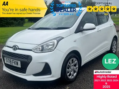Used Hyundai i10 SE 67 HP (49 kW) 2018 White Hatchback