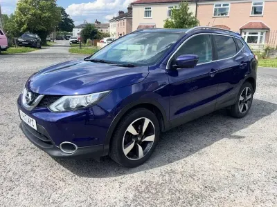 Used Nissan Qashqai N-Connecta 110 HP (80 kW) 2017 Blue SUV