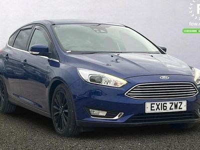 Used Ford Focus Titanium X 182 HP (133 kW) 2016 Blue Hatchback