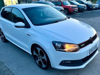 Used VW Polo GTI 180 HP (132 kW) 2013 White Hatchback