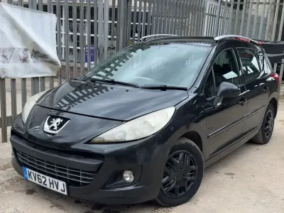 Used Peugeot 207 Active 2012 Black Estate