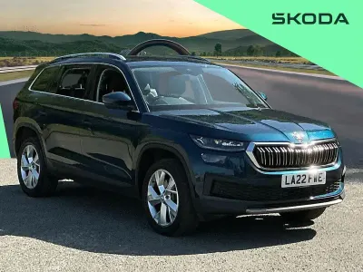 Used Skoda Kodiaq SE L Executive 150 HP (110 kW) 2022 Blue SUV