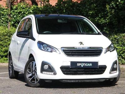used Peugeot 108 1.0 ALLURE EURO 6 (S/S) 5DR PETROL FROM 2021 FROM LICHFIELD (WS14 9BL) | SPOTICAR