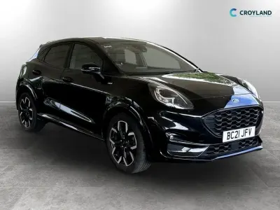 Używany Ford Puma ST-Line X 125 KM (91 kW) 2021 Czarny SUV
