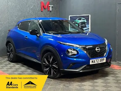 Used Nissan Juke Tekna 143 HP (105 kW) 2022 Blue SUV