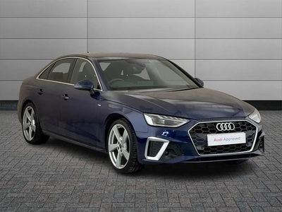 Used Audi A4 S-Line 163 HP (119 kW) 2024 Blue Sedan
