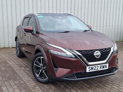 Red Used 2022 Nissan Qashqai Tekna SUV | £17,998 (A bit pricey)