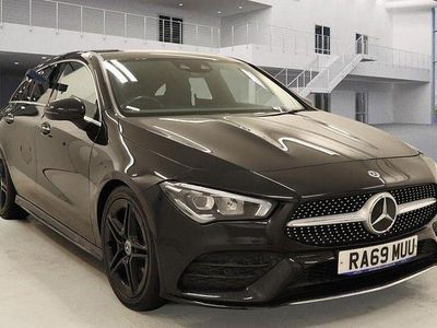 Used Mercedes CLA220 Shooting Brake AMG line 2019 Black Estate