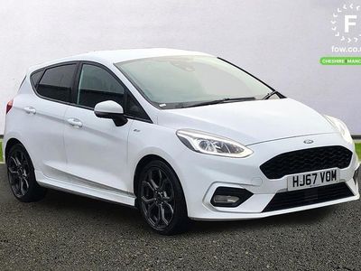 Used Ford Fiesta ST-Line X 2017 White Hatchback