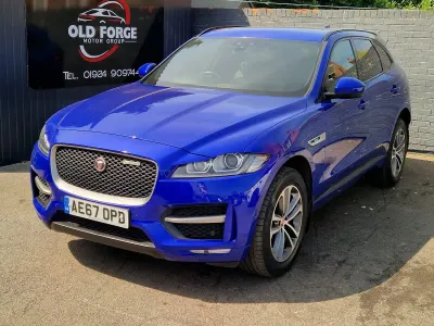 Used Jaguar F-Pace R-Sport 180 HP (132 kW) 2017 Blue SUV