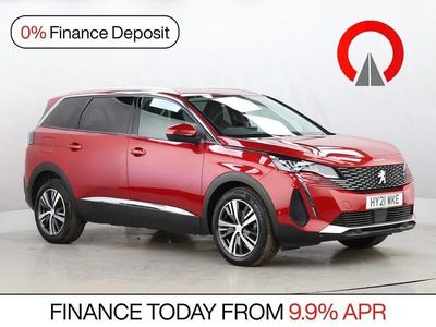 Used Peugeot 5008 Allure Premium 130 HP (95 kW) 2021 Red SUV
