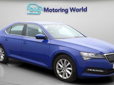 Used Skoda Superb SE 150 HP (110 kW) 2023 Blue Hatchback