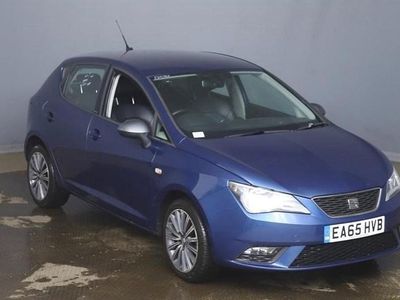 Used Seat Ibiza CONNECT 90 HP (66 kW) 2015 Blue Hatchback