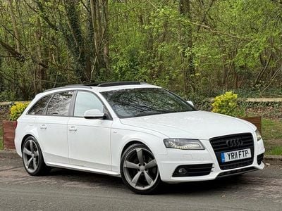 Used Audi A4 Black Edition 245 HP (180 kW) 2011 White Estate
