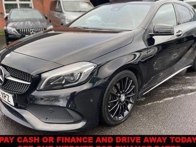 Black Used 2017 Mercedes A160 AMG Line Premium Plus Hatchback | £10,295 (Fair price)