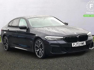 Black Used 2022 BMW 520 M Sport Sedan | £26,199 (Fair price)