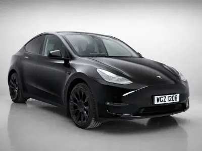 Used Tesla Model Y Long Range AWD 378 kW (514 HP) 2022 Black SUV