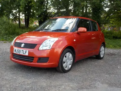 Used Suzuki Swift GL 92 HP (67 kW) 2009 Orange Hatchback