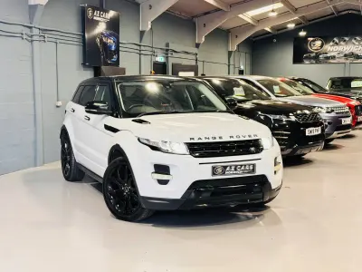 Used Land Rover Range Rover evoque Dynamic 190 HP (139 kW) 2013 White SUV