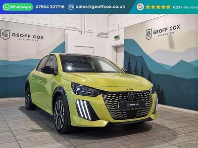 Used Peugeot e-208 GTi 100 kW (136 HP) 2024 Yellow Hatchback