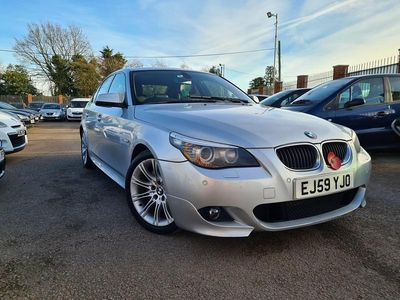Used BMW 520 M Sport 177 HP (130 kW) 2009 Silver Sedan