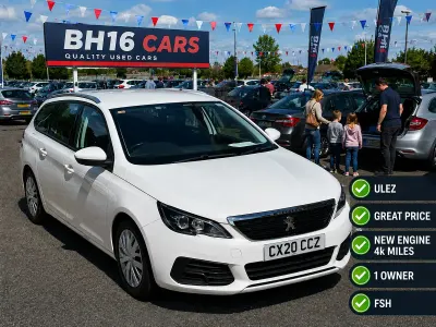 Used Peugeot 308 2020 White Estate