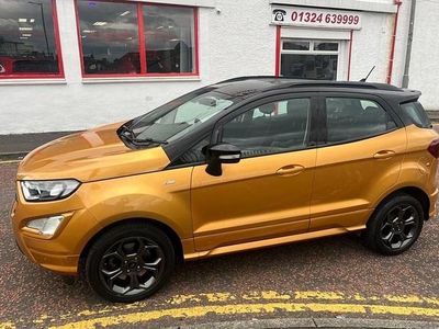 Used Ford Ecosport ST-Line 140 HP (102 kW) 2020 Yellow SUV