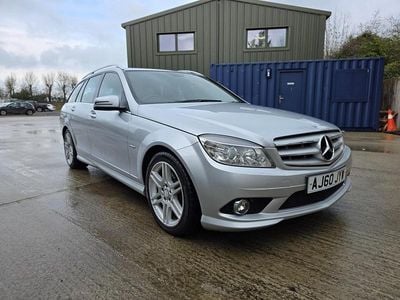 Used Mercedes C220 170 HP (125 kW) 2010 Silver Estate