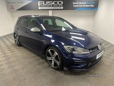 Blue Used 2018 VW Golf VII R Hatchback | £18,490 (Fair price)