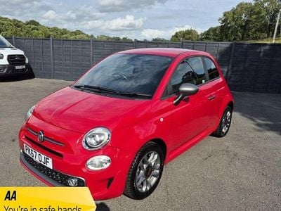 Red Used 2017 Fiat 500 S Hatchback | £7,050 (Fair price)