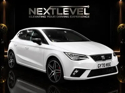 Used Seat Ibiza FR Sport 115 HP (84 kW) 2020 White Hatchback