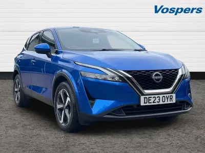 Używany Nissan Qashqai N-Connecta 2023 Niebieski SUV