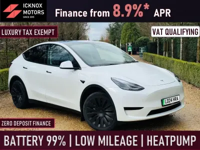 Used Tesla Model Y RWD 219 kW (299 HP) 2024 White SUV