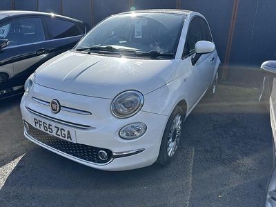 Used Fiat 500 Lounge 69 HP (50 kW) 2016 White Hatchback