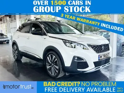 Used Peugeot 3008 GTi 180 HP (132 kW) 2019 White SUV