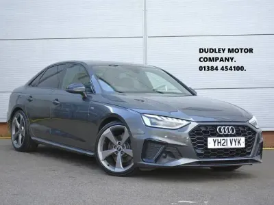 Used Audi A4 Black Edition 163 HP (119 kW) 2021 Grey Sedan