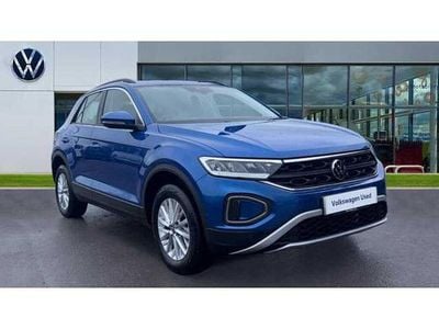 Blue Used 2022 VW T-Roc Life SUV | £19,501 (Fair price)