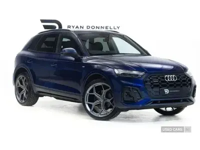 Used Audi Q5 S-Line 204 HP (150 kW) 2021 Blue SUV