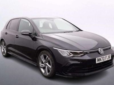 Used VW Golf VIII R-line 150 HP (110 kW) 2020 Black Hatchback