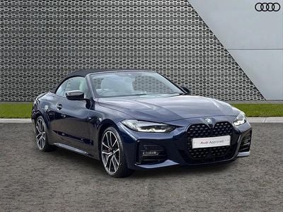 Used BMW 430 Cabriolet M Sport 254 HP (186 kW) 2021 Blue Cabriolet