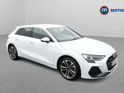 Used Audi A3 Sportback e-tron S-Line 204 HP (150 kW) 2025 White Hatchback