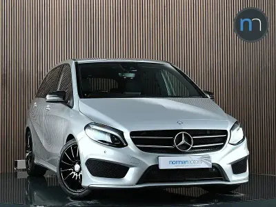 Used Mercedes B180 AMG Line Premium 2017 Silver Hatchback