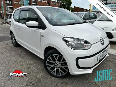 Used VW up! 2014 White Hatchback