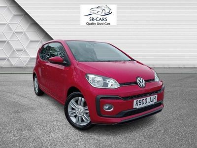 Used VW up! high up! 90 HP (66 kW) 2016 Red Hatchback